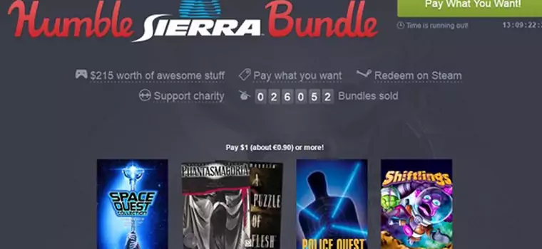 Sierra przypomina się dzięki nowemu Humble Bundle