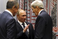 Putin Ławrow Kerry