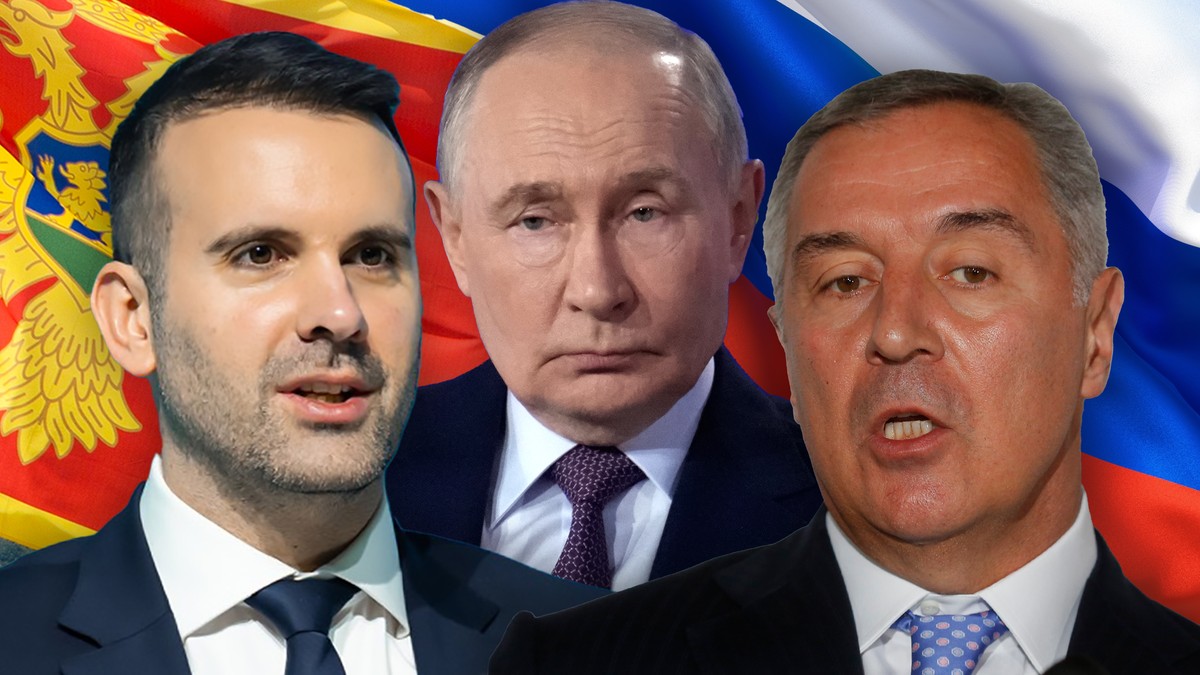 Milojko Spajić, Milo Đukanović i Putin 