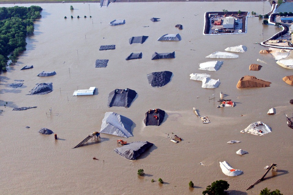 USA MISSISSIPPI RIVER FLOODING