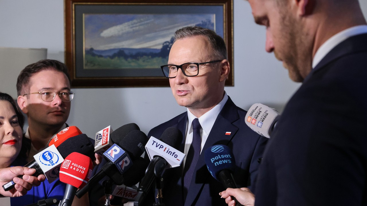 Andrzej Duda ostro o sytuacji na granicy. 