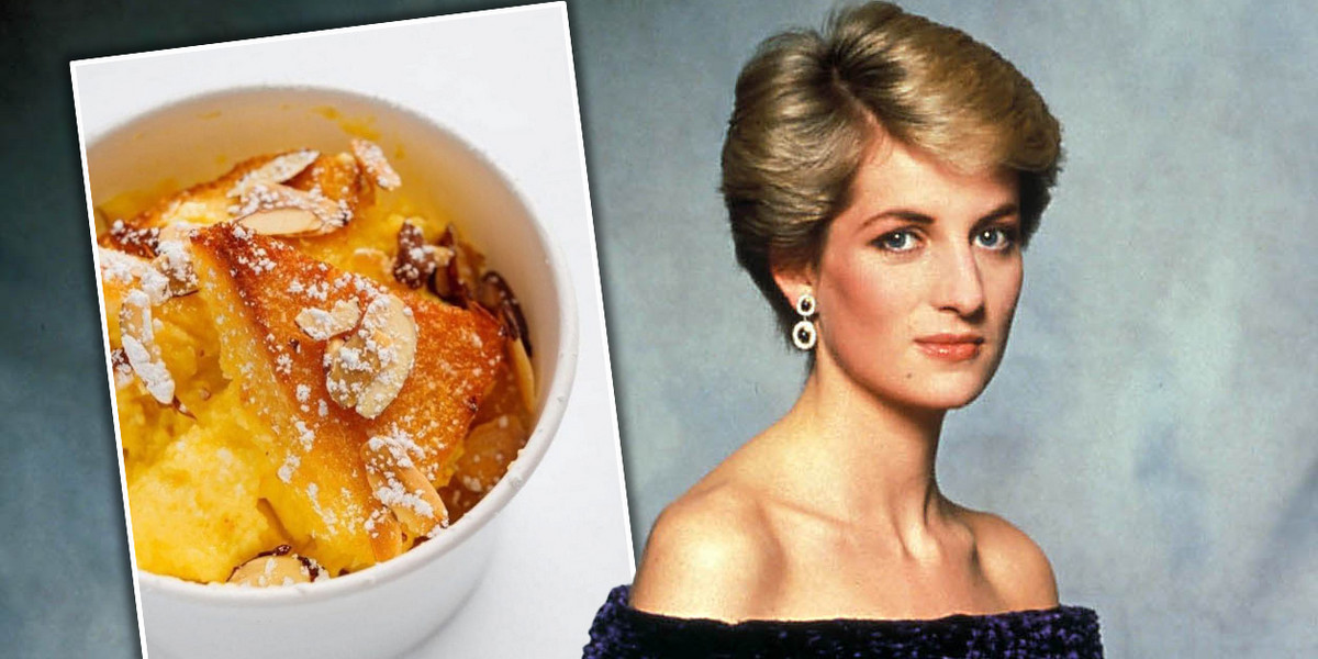 Pudding z chleba i masła był ulubionym deserem księżnej Diany.