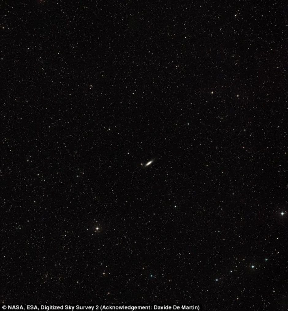 Oblast oko galaksije NGC 6503