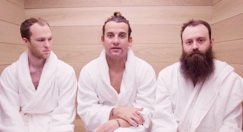 Saunas are Judah and the Lion's Therapy