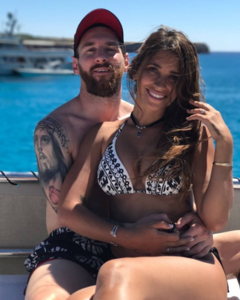 Lionel Messi i Antonella Roccuzzo