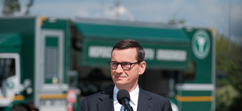 Katastrofa ekologiczna na Odrze. Morawiecki: Z wściekłości chce się krzyczeć