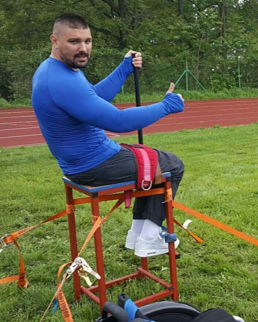 Milan Srdić na takmičenju