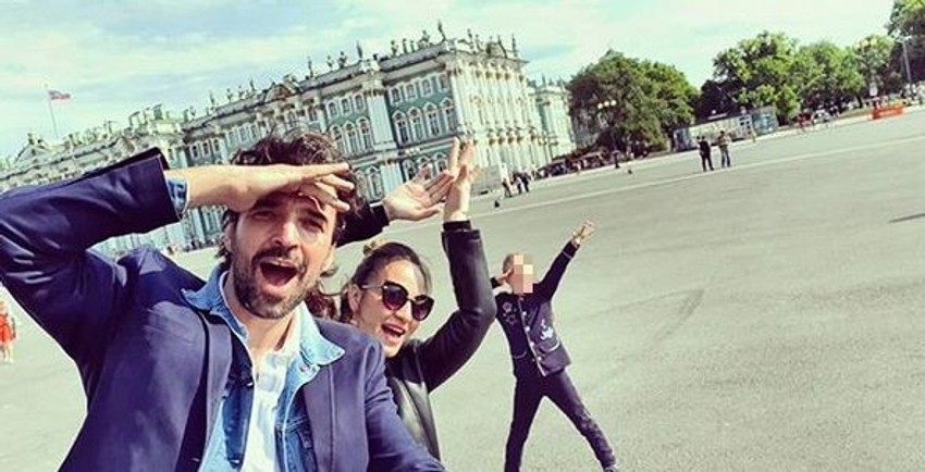 Jelena i Ivan sa ćerkom Ninom