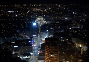 Helikopter, slike iz vazduha policijski čas