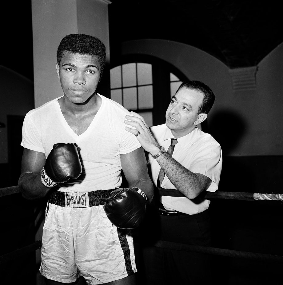 Cassius Clay i Angelo Dundee