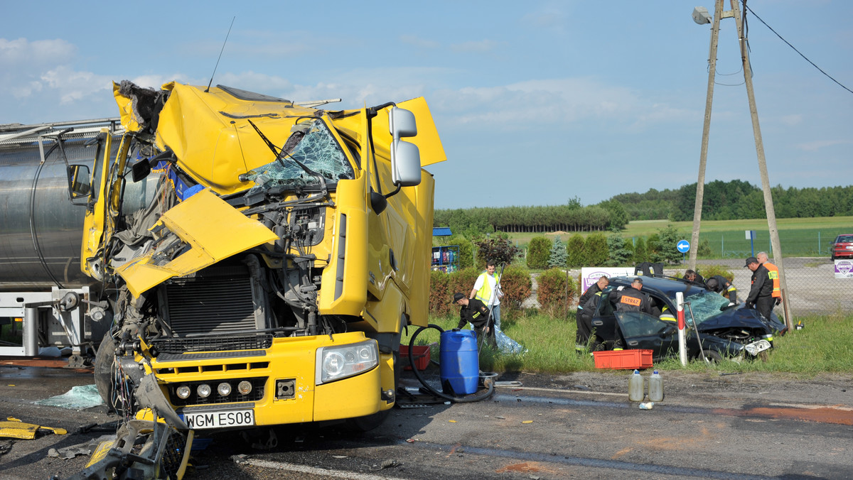 Tragedia na drodze krajowej nr 50