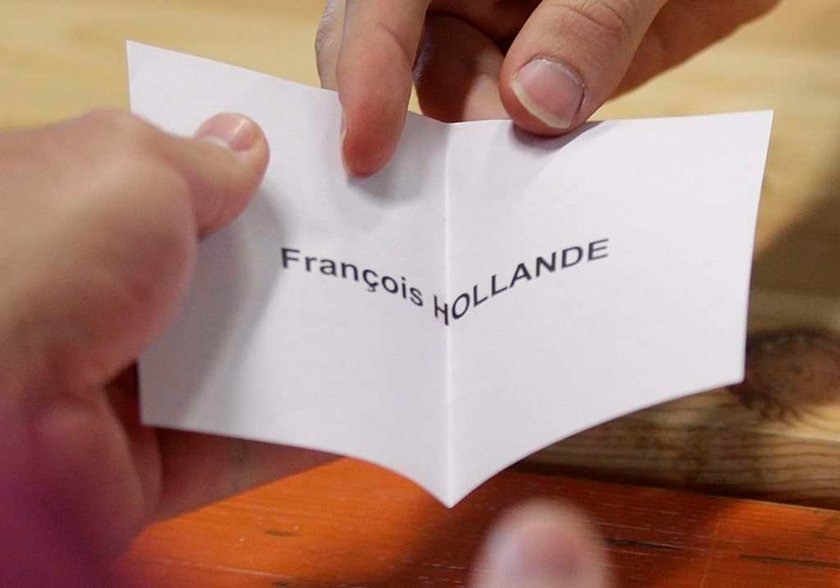 francja wybory Francois Hollande  prezydent