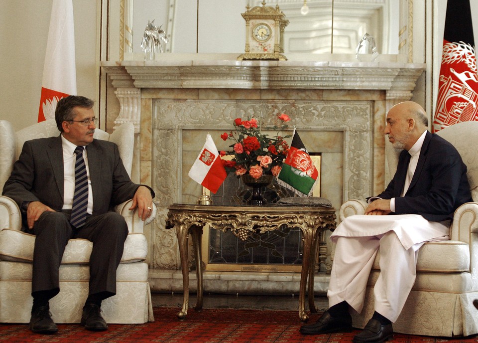 AFGHANISTAN BRONISLAW KOMOROWSKI DIPLOMACY