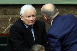 Jarosław Kaczyński w Sejmie