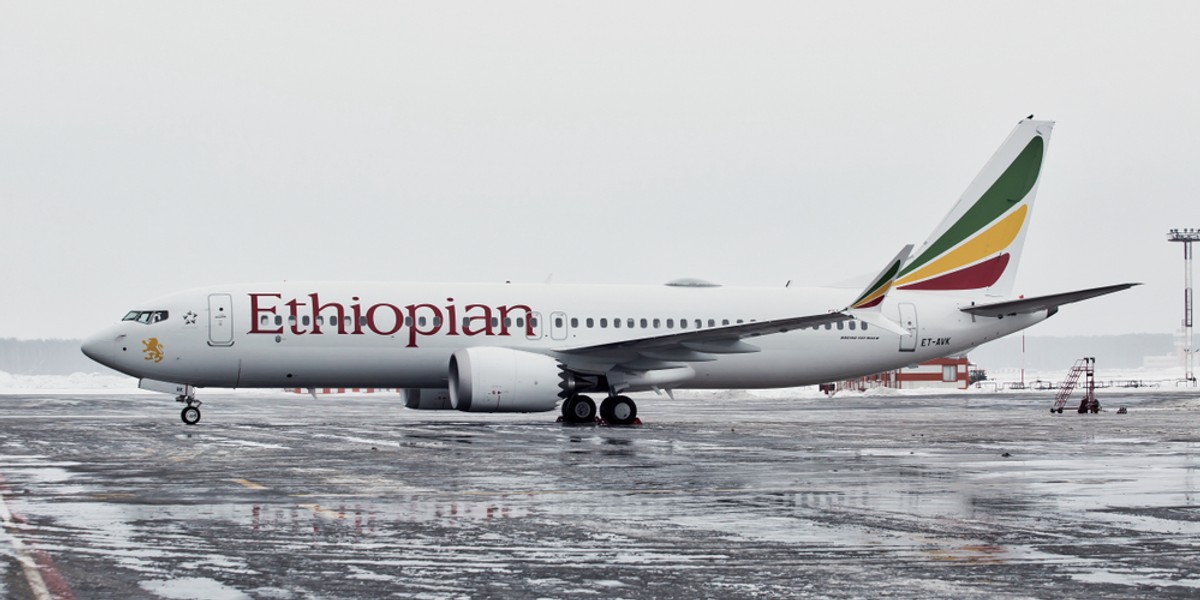 Linie lotnicze Ethiopian odebrały pierwszego Boeinga 737 MAX 8 w listopadzie 2018 roku. 10 marca 2019 roku samolot rozbił się kilka minut po starcie