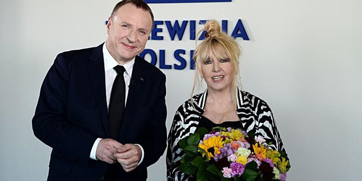 Maryla Rodowicz i Jacek Kurski