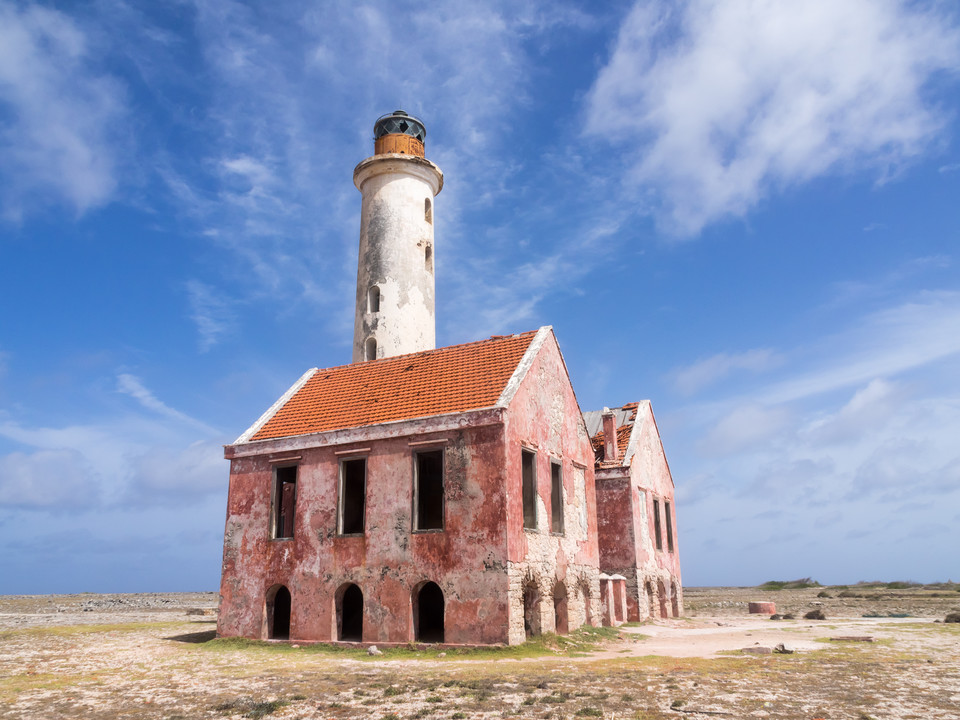 Curaçao - opuszczona latarnia morska