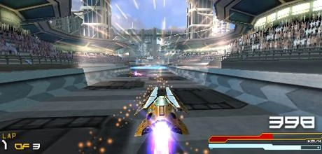 Screen z gry "WipEout Pure"