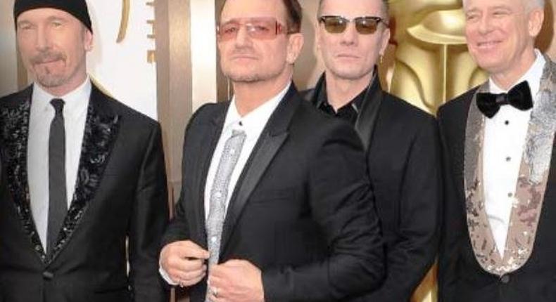 Members of the U2 Band