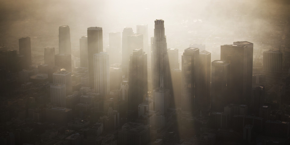 Kalifornia zmaga się z największym zanieczyszczeniem powietrza