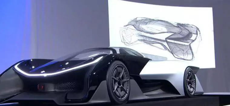 FFZERO1 – Faraday Future prezentuje elektryczny samochód przyszłości (CES 2016)