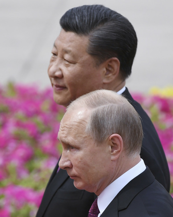 Xi Jinping i Władimir Putin, 2018 r.