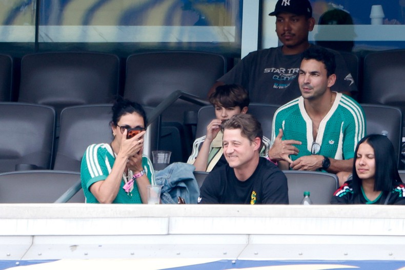 Baccarin, best known for her role in the Deadpool films, was born in Rio de Janeiro and lived in Brazil until she was 10. She still reps the country and supported them at their match on July 5. Her husband, The OC star Ben McKenzie, attended with her.