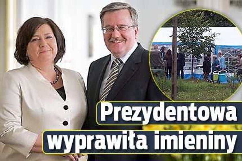 Prezydentowa wyprawiła imieniny