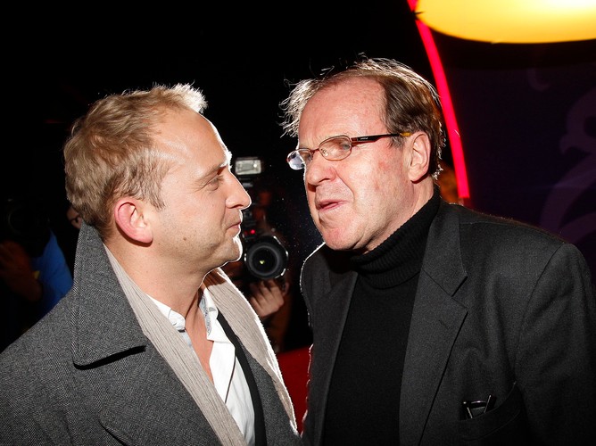 Borys Szyc i Wojciech Fibak