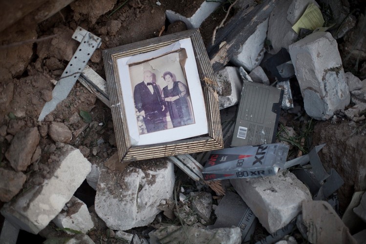 Zniszczenia w Strefie Gazy po izraelskim nalocie