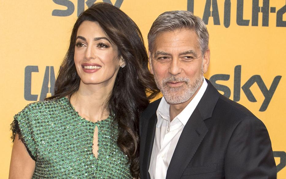 Amal Clooney és férje, George már most tanítják a gyermekeiket /Fotó: Northfoto