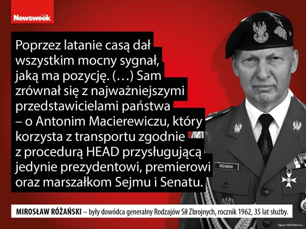 Mirosław Różański wojsko armia żołnierze MON Antoni Macierewicz