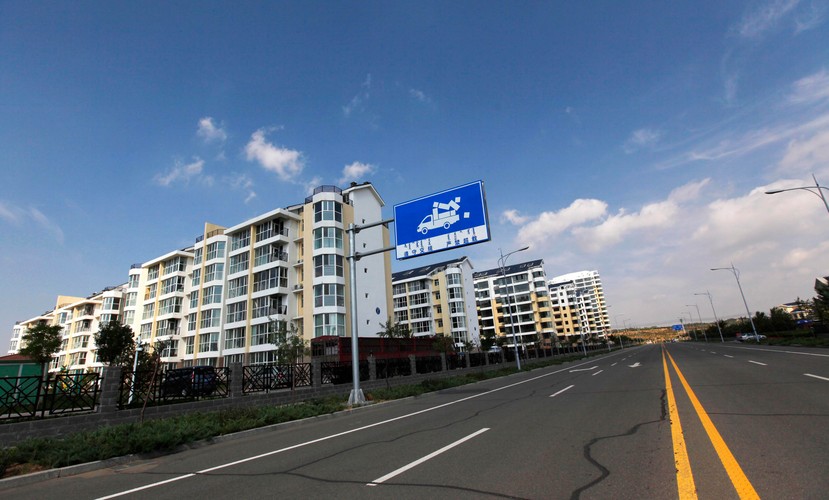 Kangbashi - dzielnica duchów w mieście Ordos w Chinach