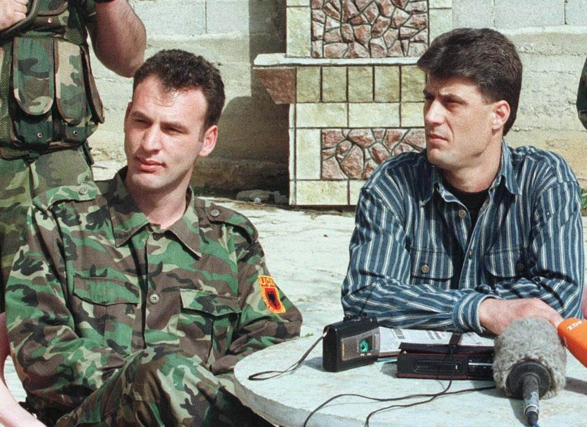 Fatmir Ljimaj i Hašim Tači