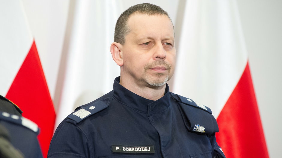Były komendant stołecznej policji, obecnie zastępca komendanta głównego Paweł Dobrodziej