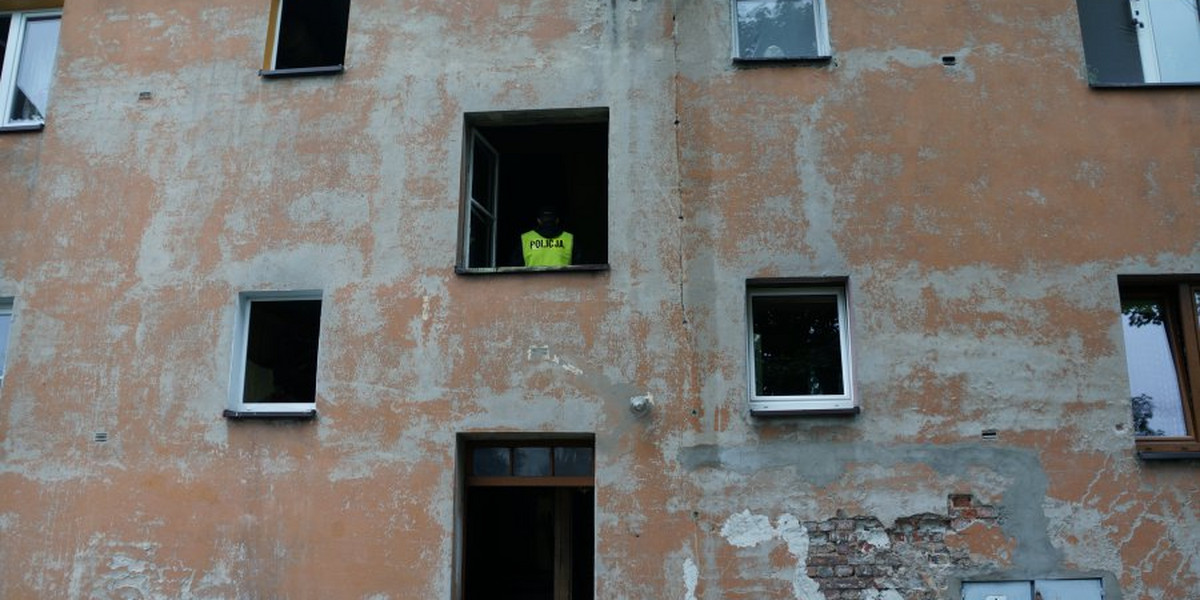 Pożar w Dąbrowie Górniczej