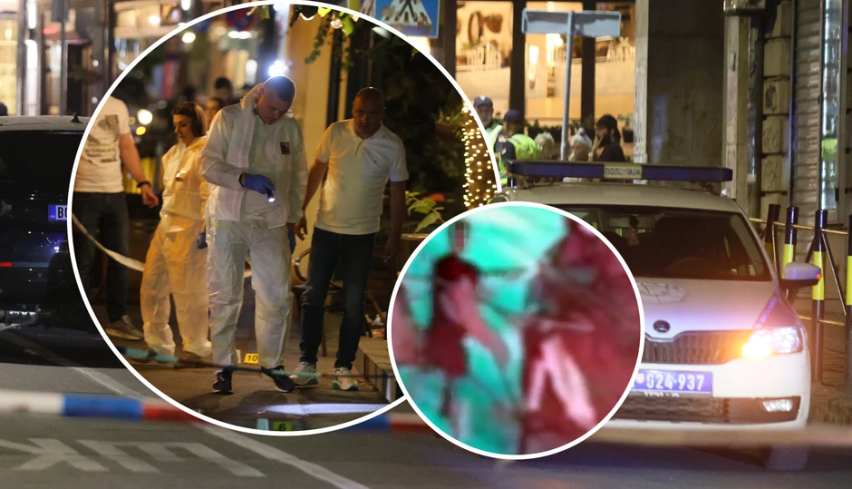 Policijski uviđaj na mestu ubistva