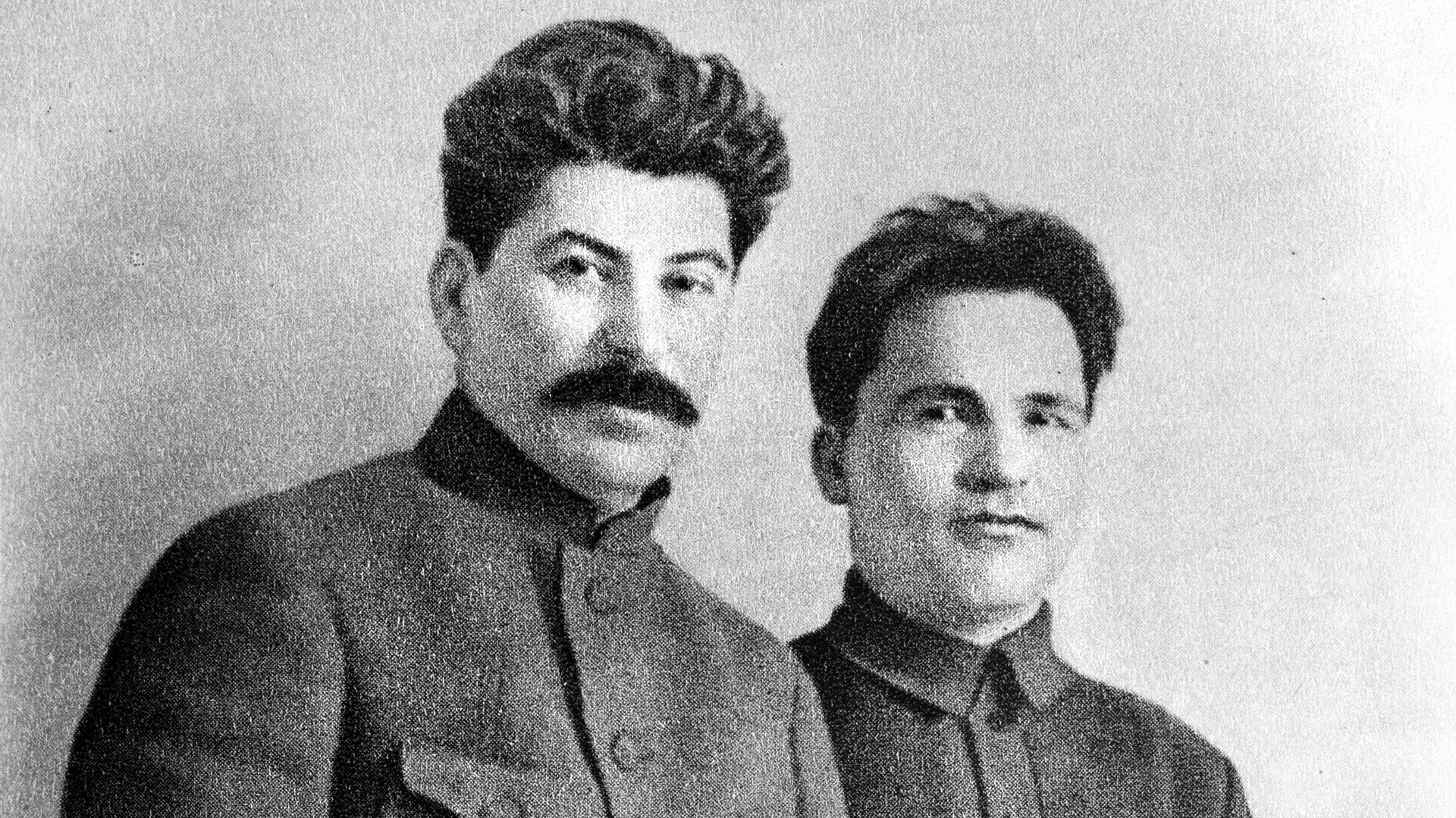 Józef Stalin i Siergiej Kirow