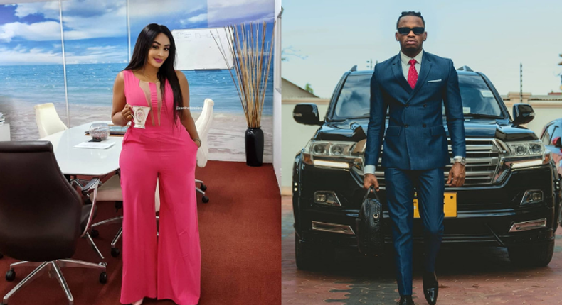 Zari Hassan with Diamond Platnumz 