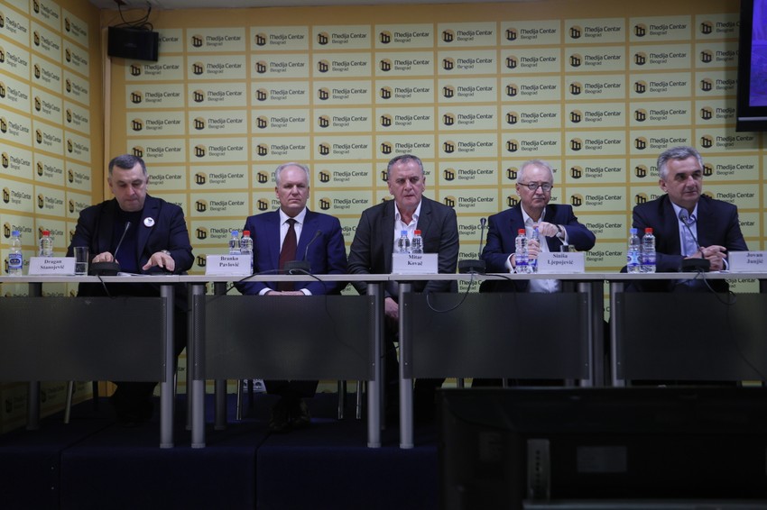 Osnivači pokreta "Mi - Glas iz naroda"