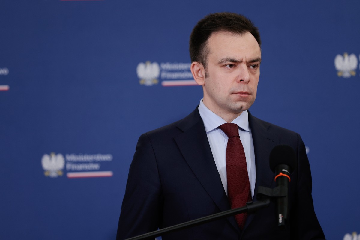 Minister Finansów Andrzej Domański