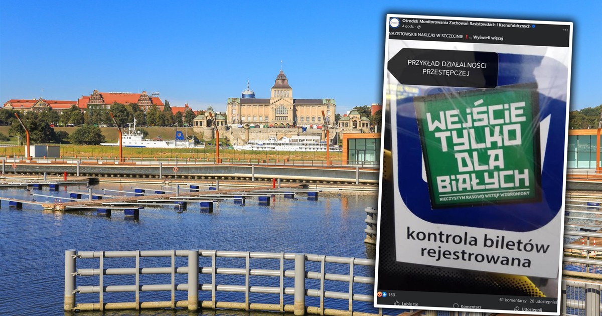 Rasistowskie naklejki w komunikacji miejskiej. "Co trzeba mieć w głowie..."