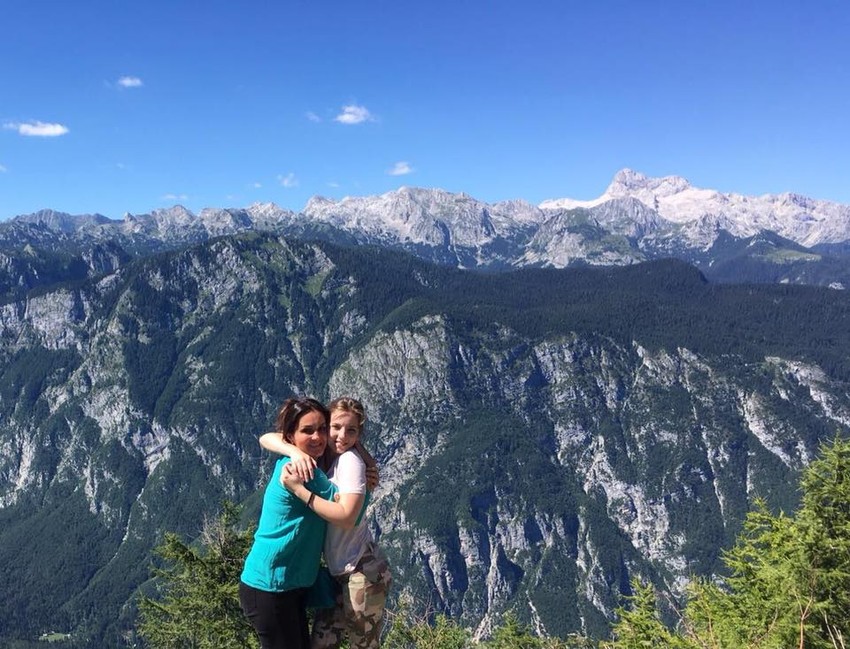 Marija Vujić sa ćerkom