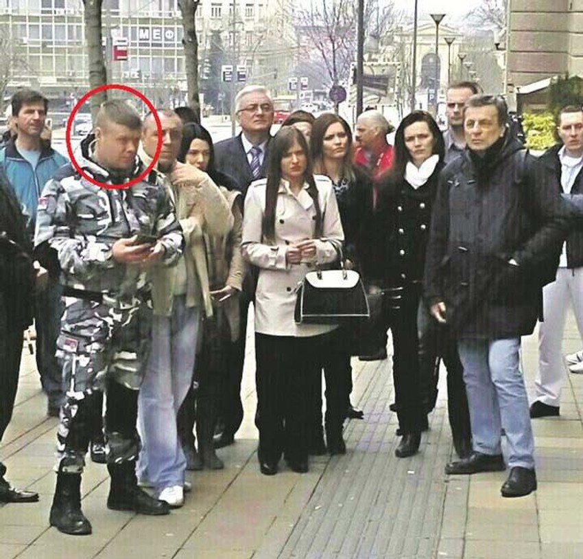 Ristić je iz zatvora izašao 2012. godine, nakon čega pruža podršku "Zavetnicima"