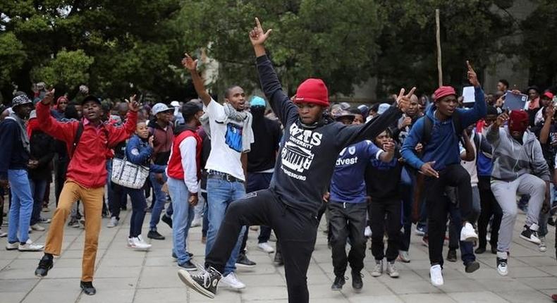 Protests force week-long shutdown at South Africa's Wits University