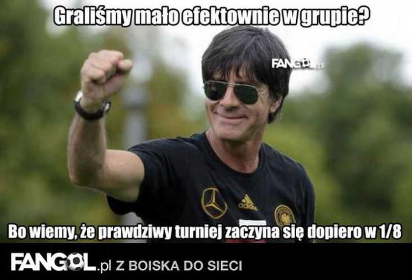 Joachim Loew wywąchał ćwierćfinał dla Niemców. MEMY