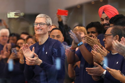 Kapitalizacja Apple przekroczyła kolejną barierę. Firma warta jest już ponad 900 miliardów dolarów
