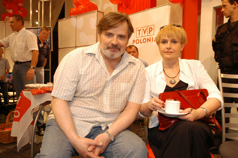 Krzysztof Kołbasiuk i Jolanta Żółkowska