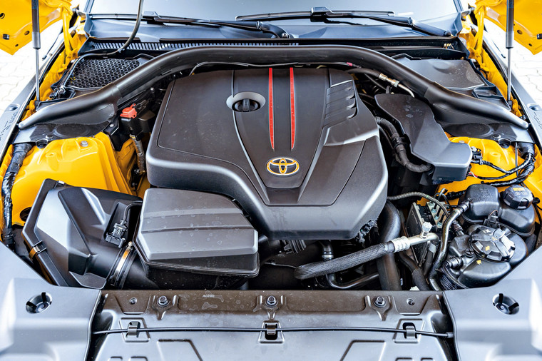 Toyota Supra GR 2.0 - silnik