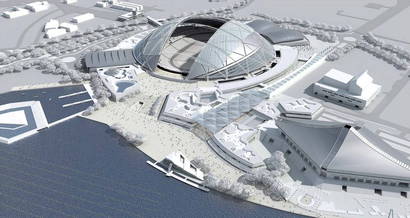 Projekty biur startujących do przetargu na budowę Stadionu Narodowego